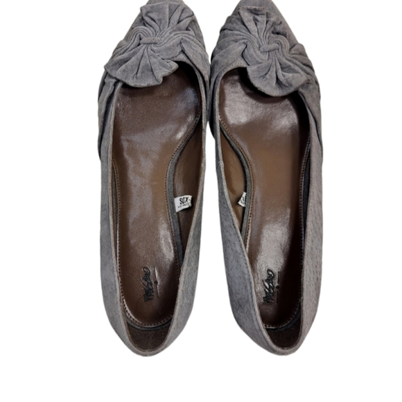 Vintage Mossimo Women's Suede Grey Shoes Size 9 - Picture 10 of 14